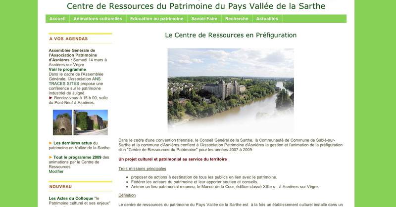 Exemple site R�seau associatif
